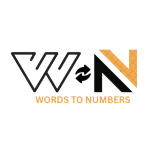Words to Numbers